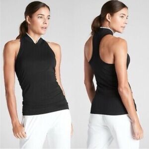 Black Sleeveless Women's Top